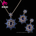Plated 18k Gold China Wholesale Fashion Jewelry Sets for Wedding